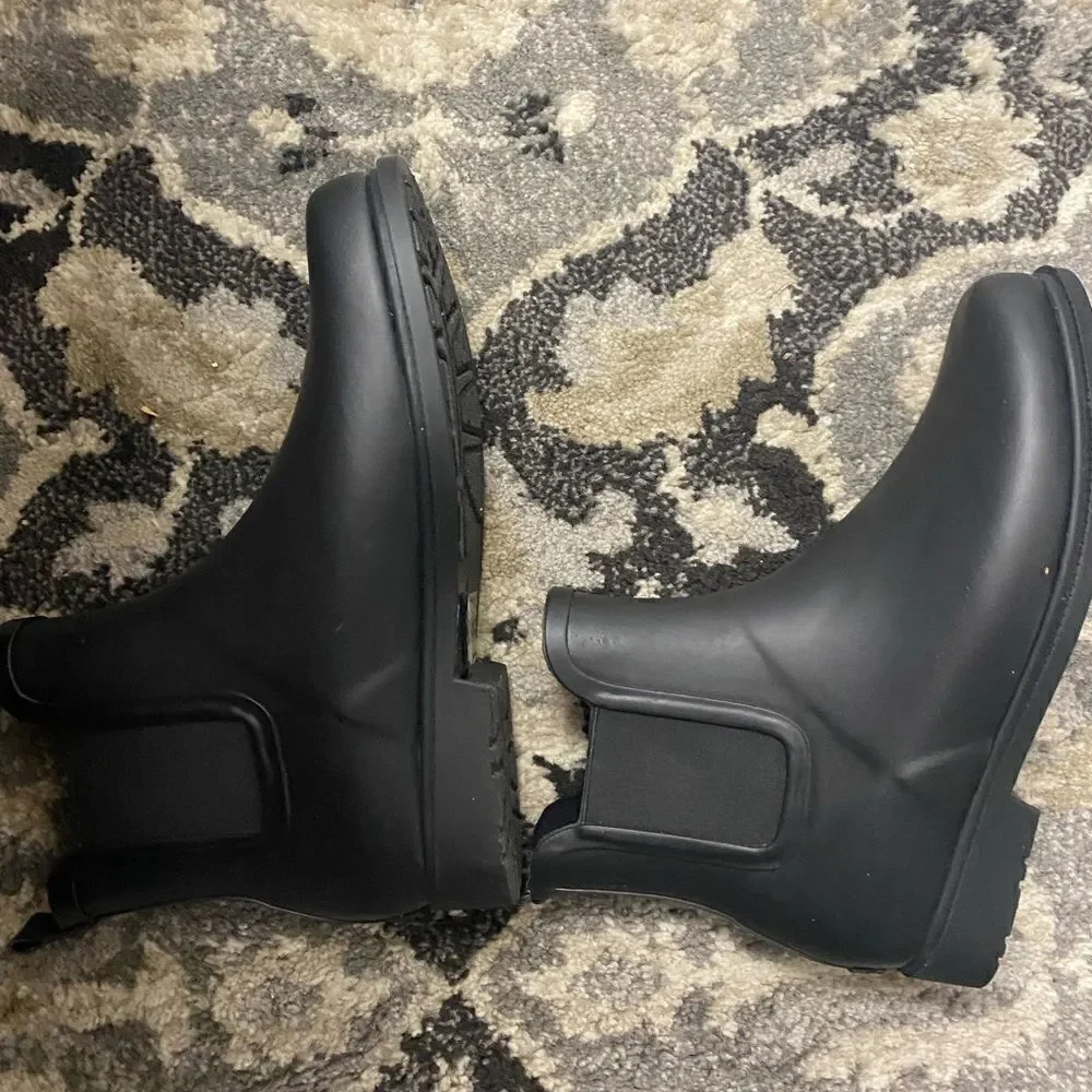 J. Crew Factory Chelsea rain boots Item AA538*